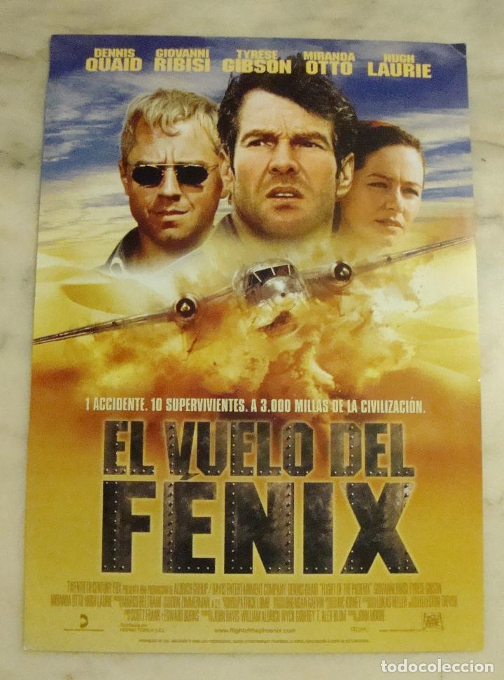 Cine: CARTEL PEQUE&Ntilde;O 30 X 21 CM EL VUELO DEL FENIX