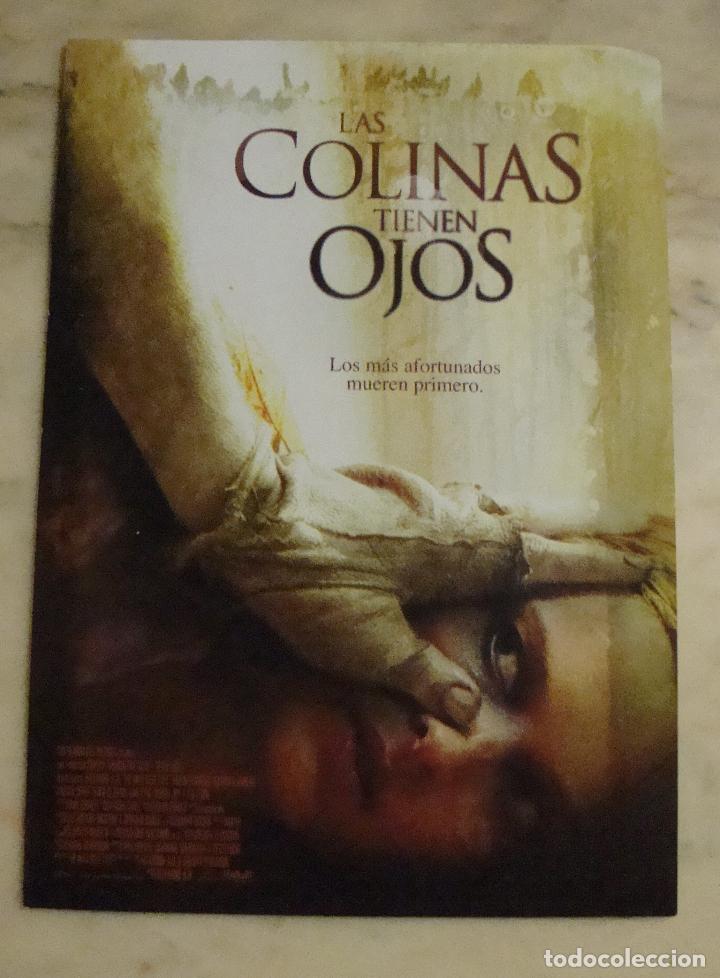 Cine: CARTEL PEQUE&Ntilde;O 30 X 21 CM LAS COLINAS TIENEN OJOS