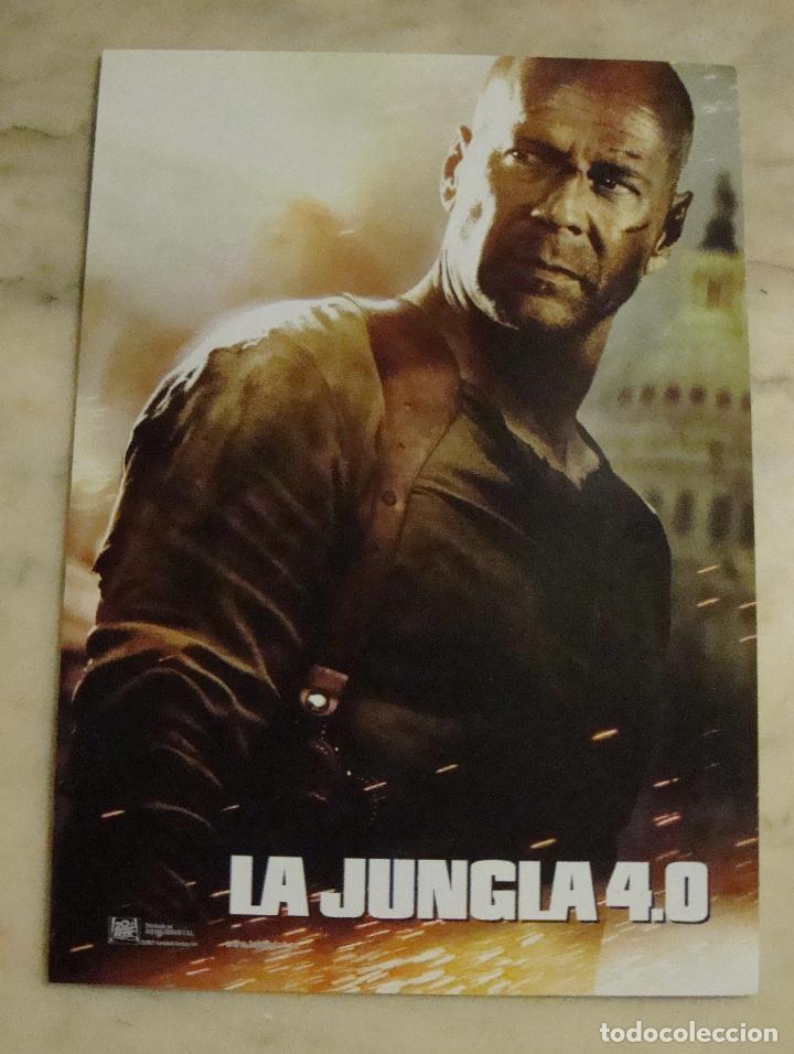 Cine: CARTEL PEQUE&Ntilde;O 30 X 21 CM LA JUNGLA 4.0