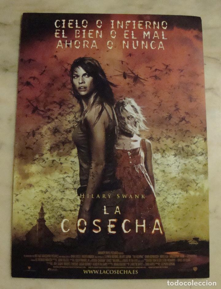 Cine: CARTEL PEQUE&Ntilde;O 30 X 21 CM LA COSECHA