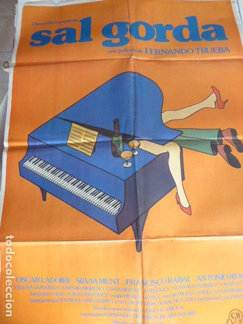 Cinema: SAL GORDA. CARTEL DE CINE- MOVIE POSTER. 100X70 CM APROX