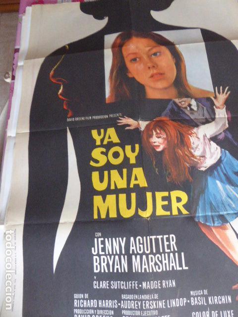 Cine: YA SOY UNA MUJER. CARTEL DE CINE- MOVIE POSTER. 100X70 CM APROX