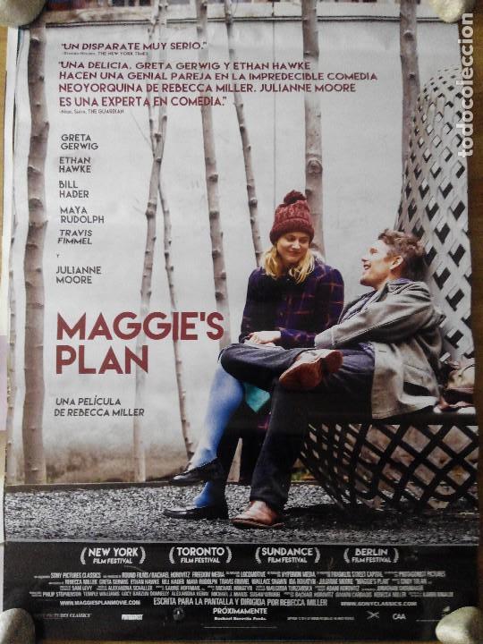 Cinema: Maggie's plan - aprox 70x100 Cartel ORIGINAL cine (L35)