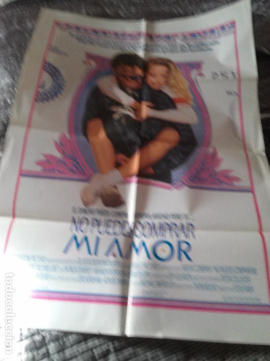 Cin&eacute;ma: NO PUEDES COMPRAR MI AMOR. POSTER CARTEL ORIGINAL. 70 X 100. BUEN ESTADO. RARO