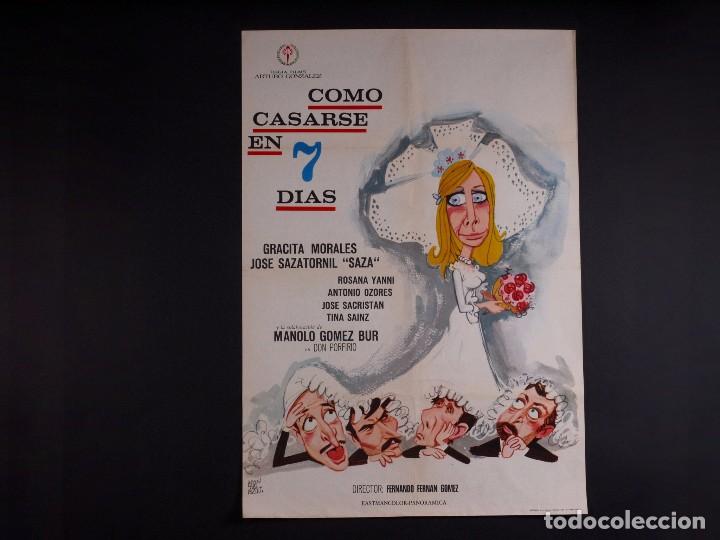 Cine: C&Oacute;MO CASARSE EN 7 D&Iacute;AS 1970 - Foto 1