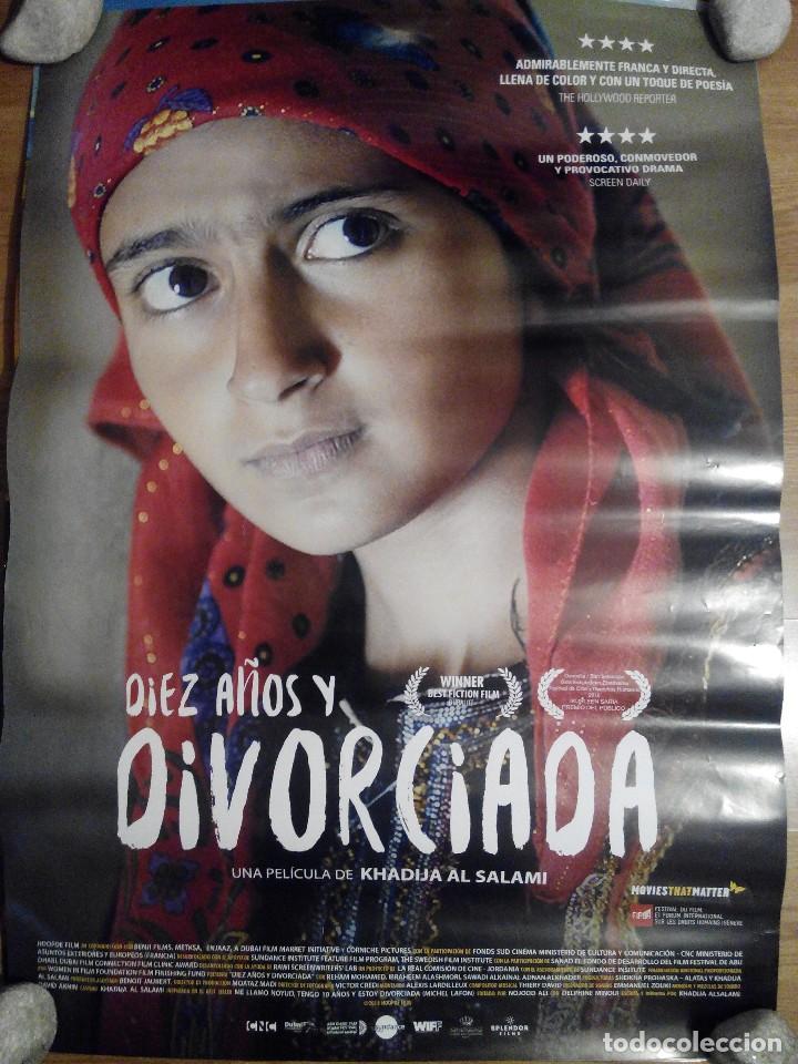 Cine: Diez a&ntilde;os y divorciada - aprox 70x100 Cartel ORIGINAL cine (L36)