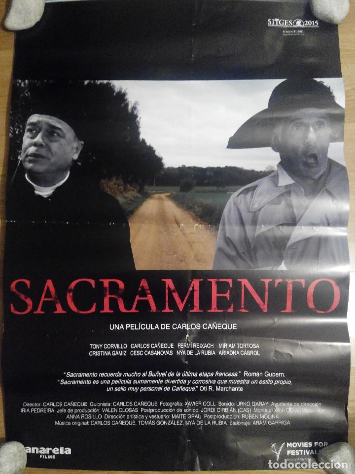 Cinema: Sacramento - aprox 70x100 Cartel ORIGINAL cine (L36)