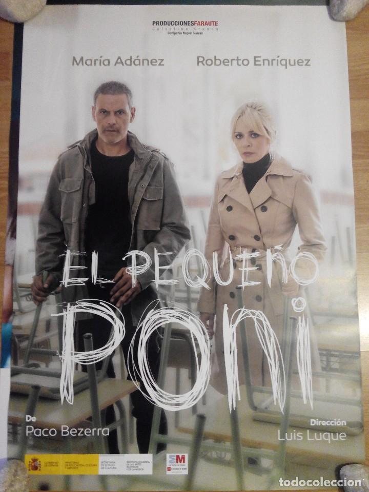 Cine: El peque&ntilde;o poni - aprox 70x100 Cartel ORIGINAL Teatro (L37)