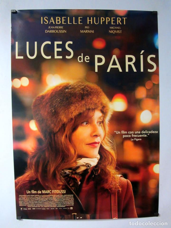 Kino: Luces de Par&iacute;s. Cartel original de la pelicula  70 x 100 cms