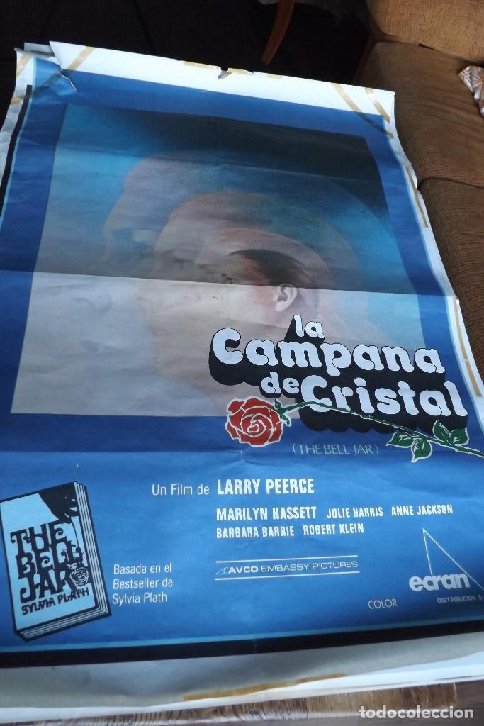 Cine: POSTER - LA CAMPANA DE CRISTAL - 70X100CM. ORIGINAL