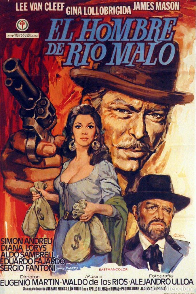 El Hombre De Río Malo Lee Van Cleef Gina Lollo Comprar Carteles Y Posters De Películas De