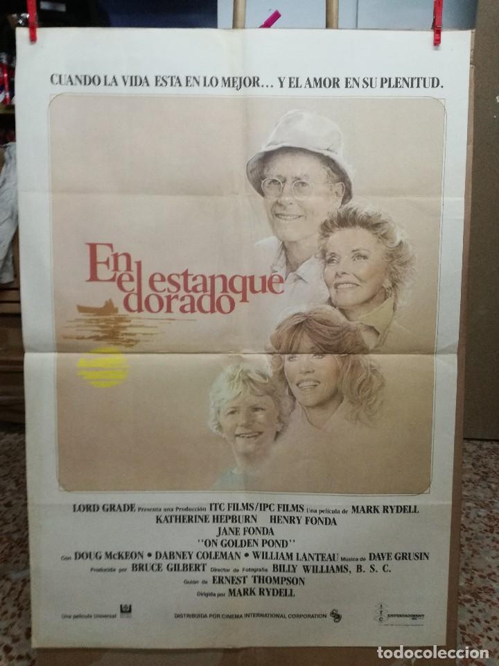 Cine: CARTEL DE CINE: EN EL ESTANQUE DORADO. 1982