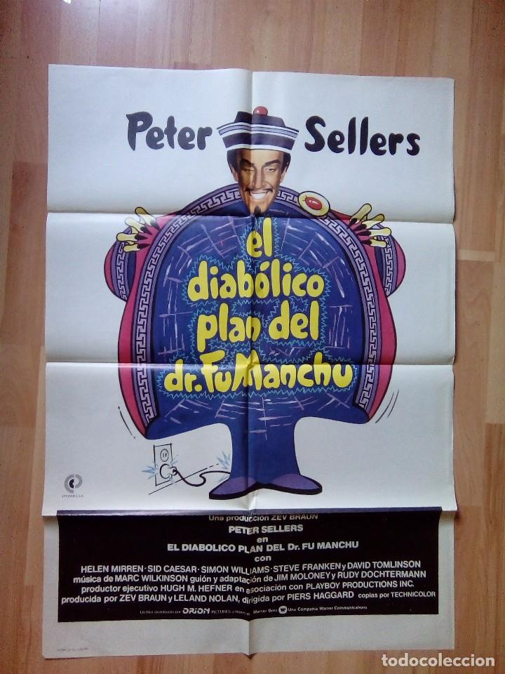 Cinema: --POSTER DE LA PELICULA--EL DIABOLICO PLAN DEL DR. FU MANCHU