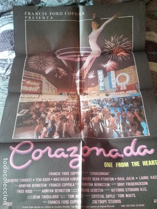 Kino: CORAZONADA.  POSTER. CARTEL 100 X 70 CM. ORIGINAL. DOBLADO. BUEN ESTADO