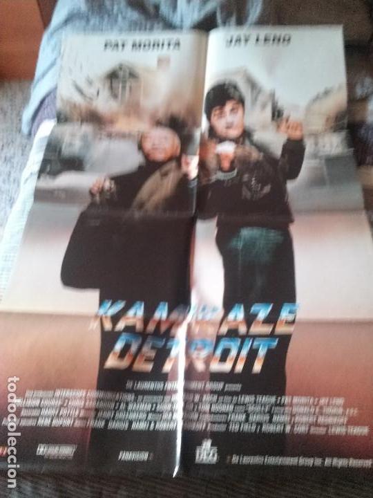 Cine: KAMIKAZE DETROIT.  CARTEL. POSTER. ORIGINAL. 70 X 100. BUEN ESTADO
