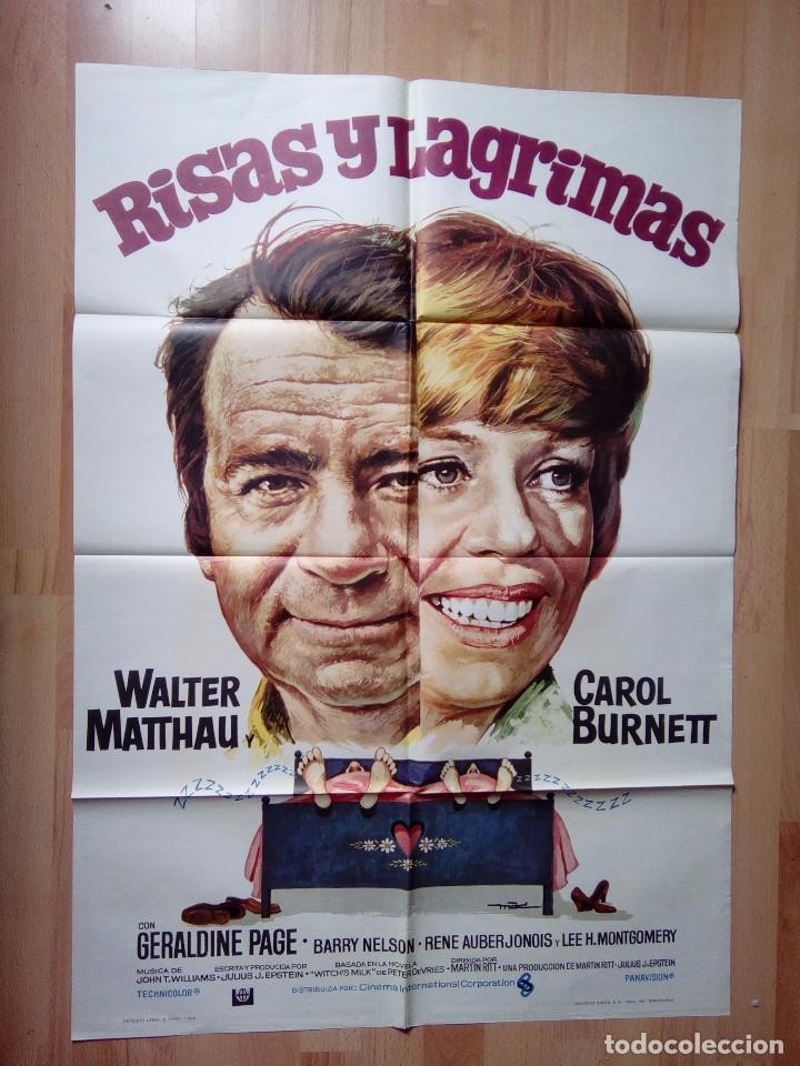 Cine: POSTER DE LA PELICULA--RISAS Y LAGRIMAS - Foto 1