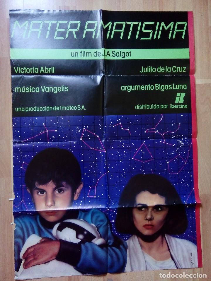 Cine: A- POSTER  DE LA PELICULA--mater amantisima - Foto 1