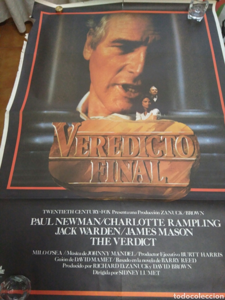 Cine: POSTER DE LA PELICULA VEREDICTO FINAL. - Foto 1