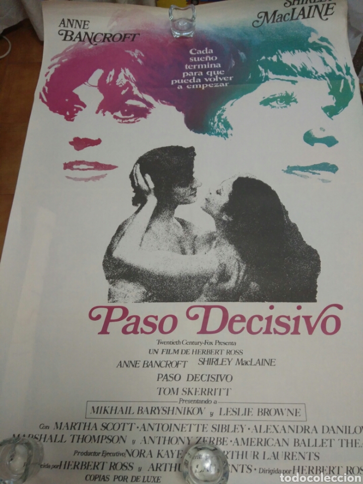 Cinema: POSTER DE LA PELICULA PASO DECISIVO