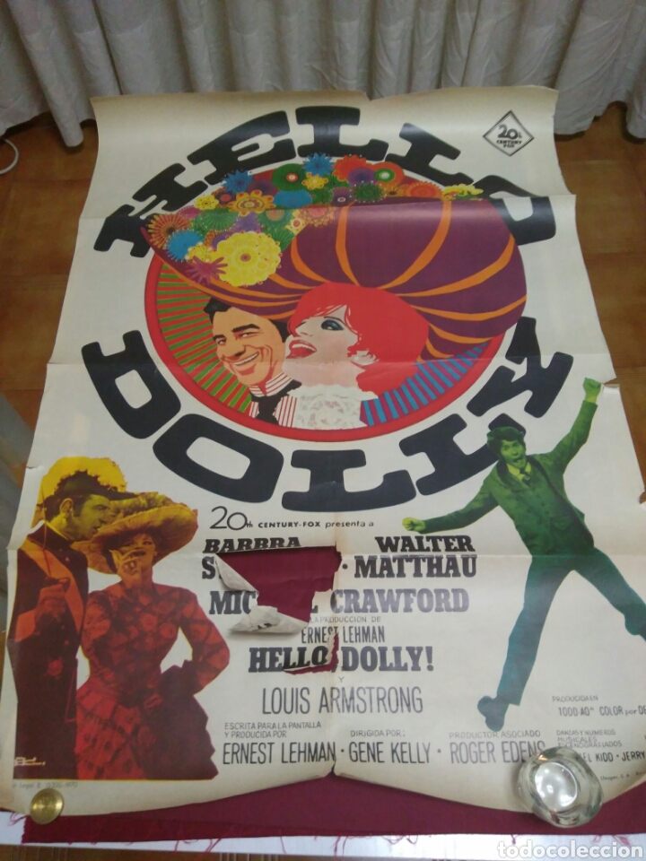 Cine: POSTER DE LA PELICULA HELLO DOLLY. - Foto 1