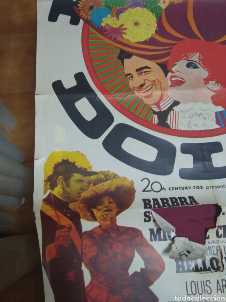 Cine: POSTER DE LA PELICULA HELLO DOLLY. - Foto 5