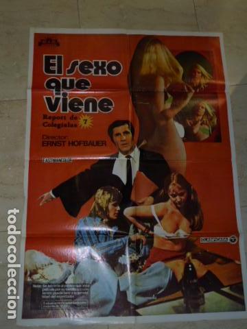 Cinema: POSTER PELICULA EL SEXO QUE VIENE - CARTEL TAMA&Ntilde;O APROXIMADO 95x65 CM.