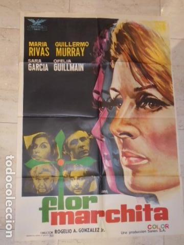 Cinema: POSTER PELICULA FLOR MARCHITA - CARTEL TAMA&Ntilde;O APROXIMADO 95x65 CM.