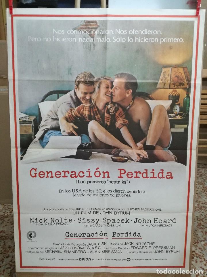 Kino: POSTER CARTEL: GENERACION PERDIDA (LOS PRIMEROS BEATNIKS)