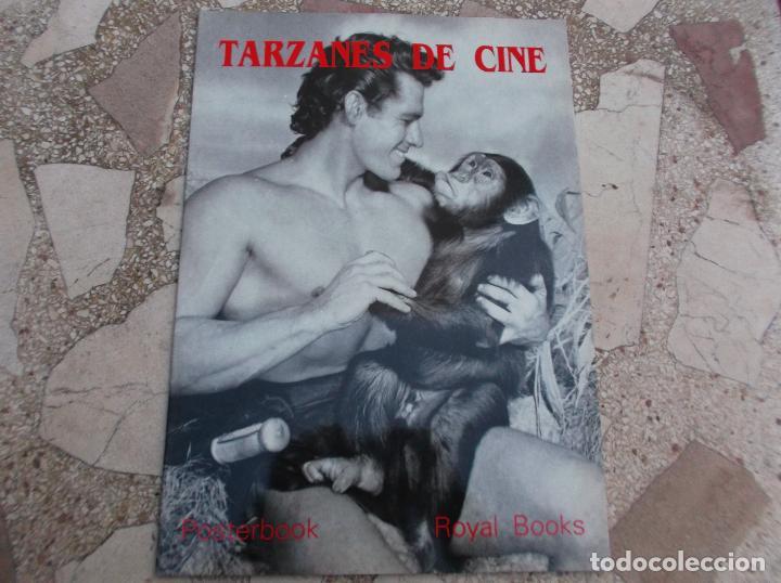 Cine: posterbook royal books tarzanes de cine,43x31,6 laminas en blanco y negro,1994