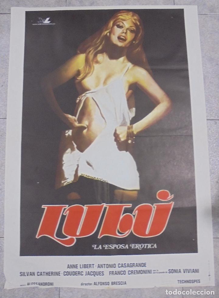 Kino: CARTEL DE CINE ORIGINAL. LUL&Uacute;. 1979. 100X70CM