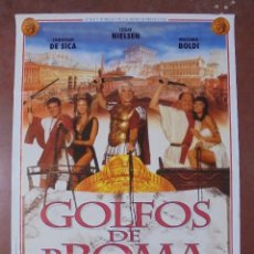 Cine: CARTEL DE CINE ORIGINAL. GOLFOS DE BROMA. 1996. 100X70CM.. Lote 82697580