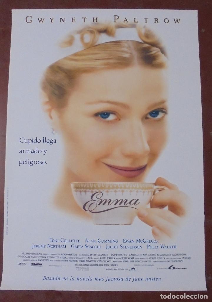 Kino: CARTEL DE CINE ORIGINAL. EMMA. 100X70CM.