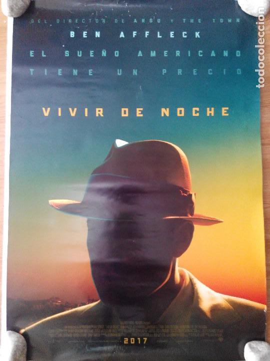Cinema: Vivir de noche - aprox 70x100 Cartel ORIGINAL cine (L39)
