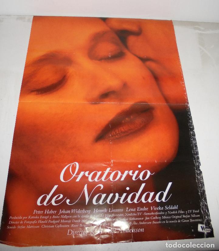 Cinema: CARTEL ORIGINAL DE CINE. ORATORIO DE NAVIDAD. 98 X 68 CM.