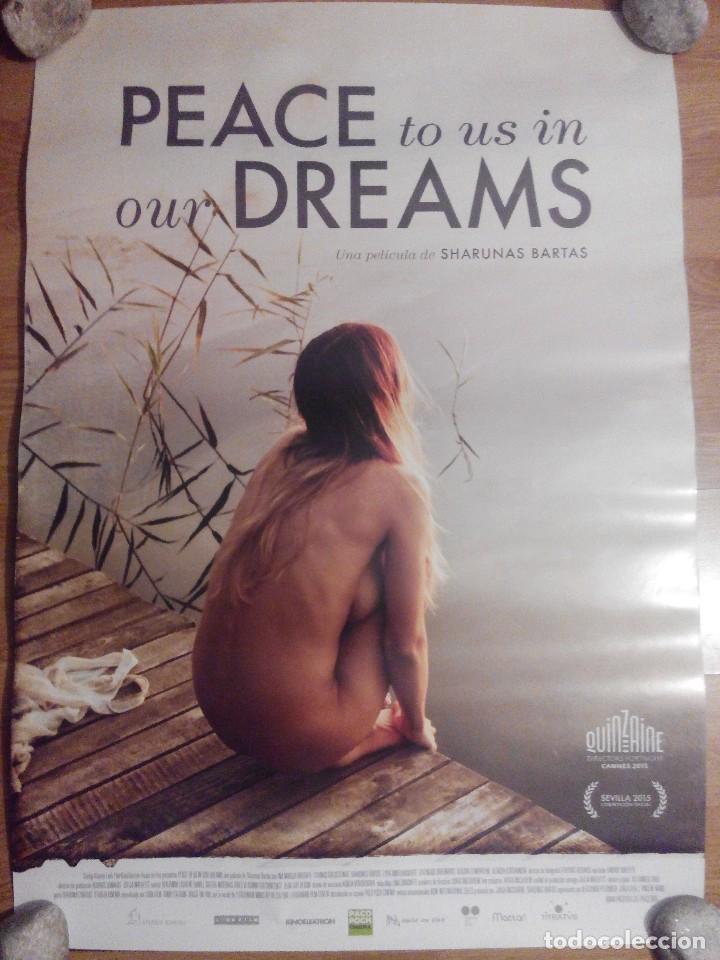 Cinema: Peace to us in our dreams - aprox 70x100 Cartel ORIGINAL cine (L40)