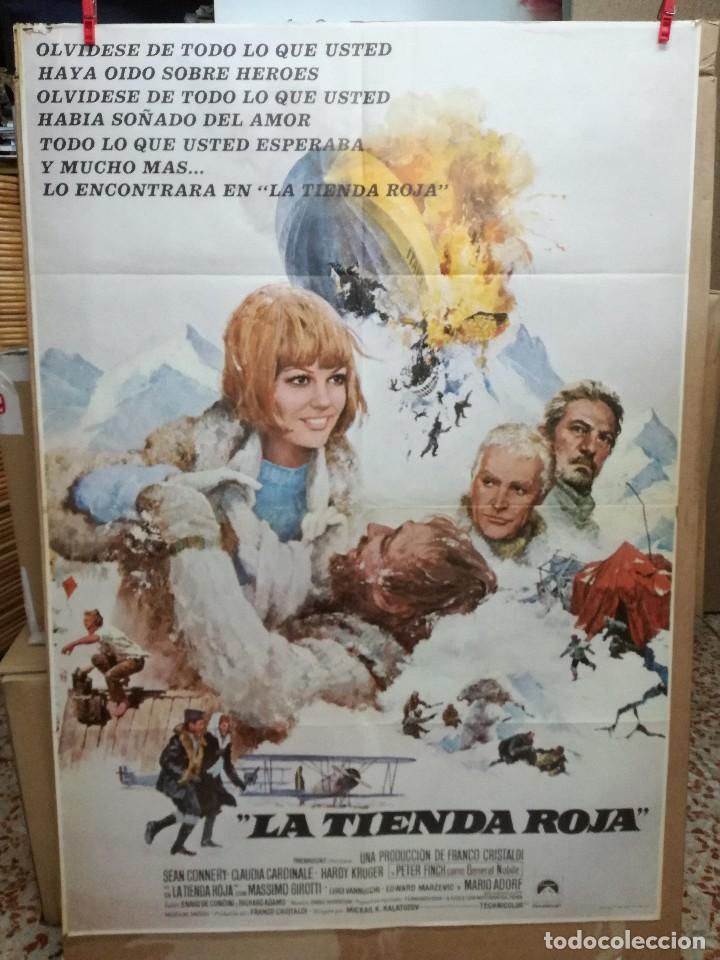 Cinema: LA TIENDA ROJA. SEAN CONNERY, CLAUDIA CARDINALE, HARDY KRUGER.