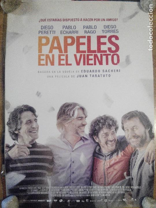 Kino: Papeles en el viento - aprox 70x100 Cartel ORIGINAL cine (L40)