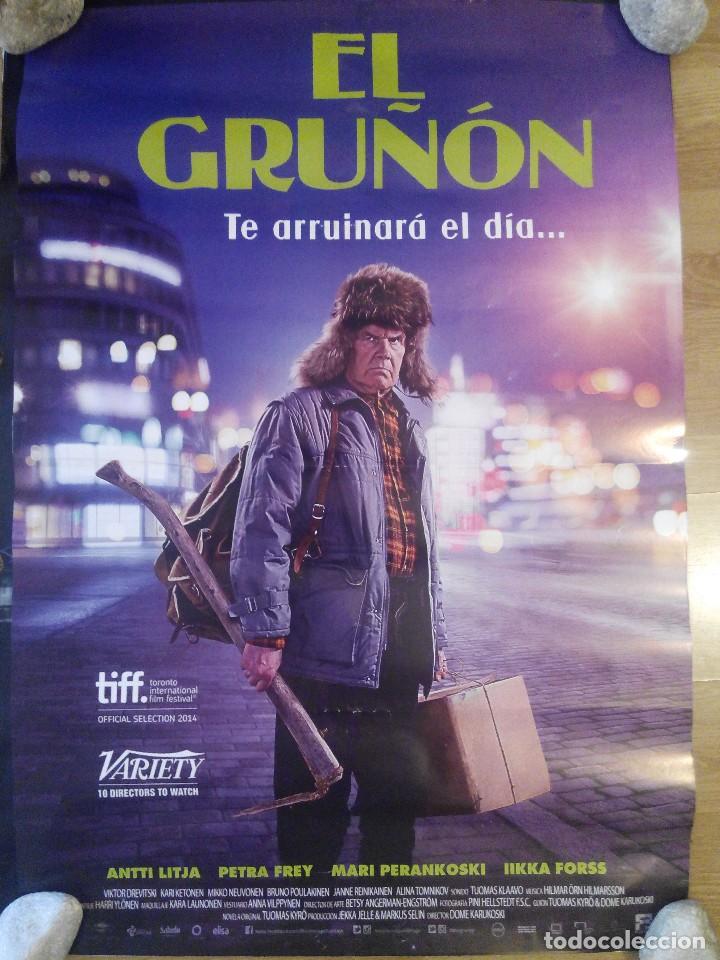 Kino: El gru&ntilde;on - aprox 70x100 Cartel ORIGINAL cine (L40)