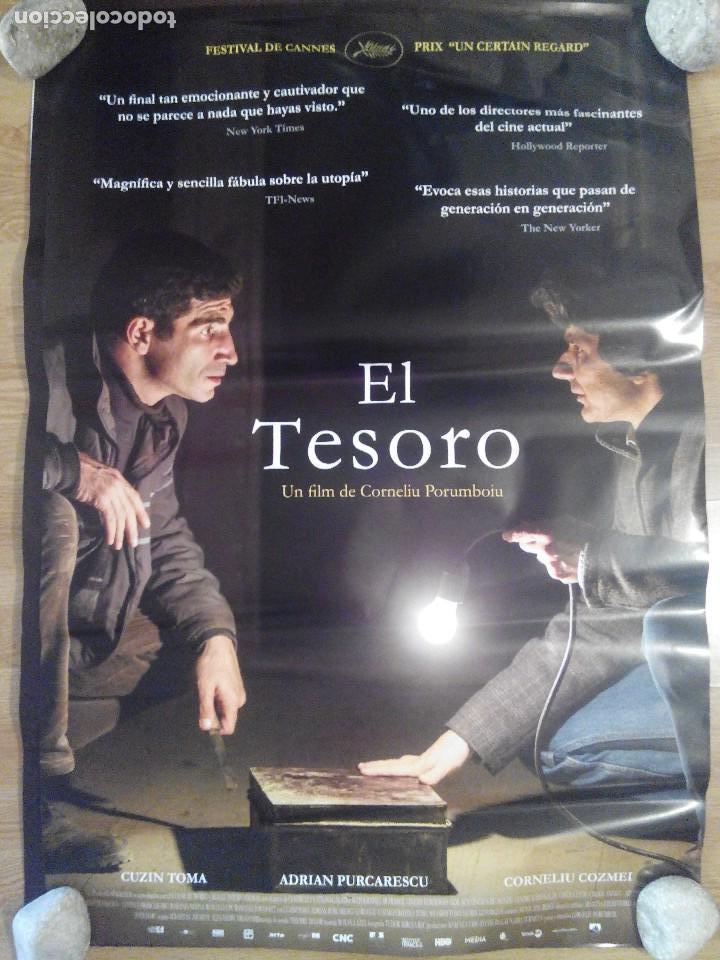 Cinema: El tesoro - aprox 70x100 Cartel ORIGINAL cine (L40)