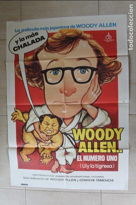 Kino: POSTER ORIGINAL 70 x 100 EL NUMERO UNO WOODY ALLEN SENKICHI TANIGUCHI