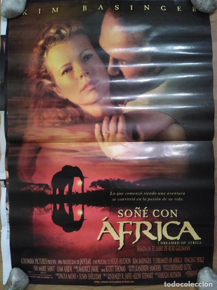 Cinema: So&ntilde;&eacute; con Africa - aprox 70x100 Cartel ORIGINAL cine (L41)