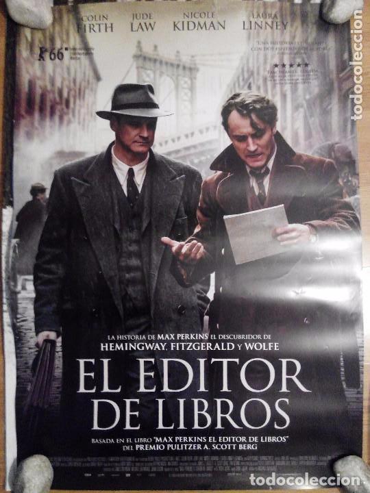 Cinema: El editor de libros - aprox 70x100 Cartel ORIGINAL cine (L39)