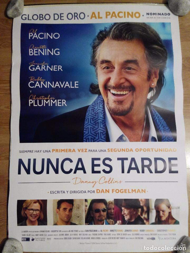 Cinema: Nunca es tarde - aprox 70x100 Cartel ORIGINAL cine (L26)
