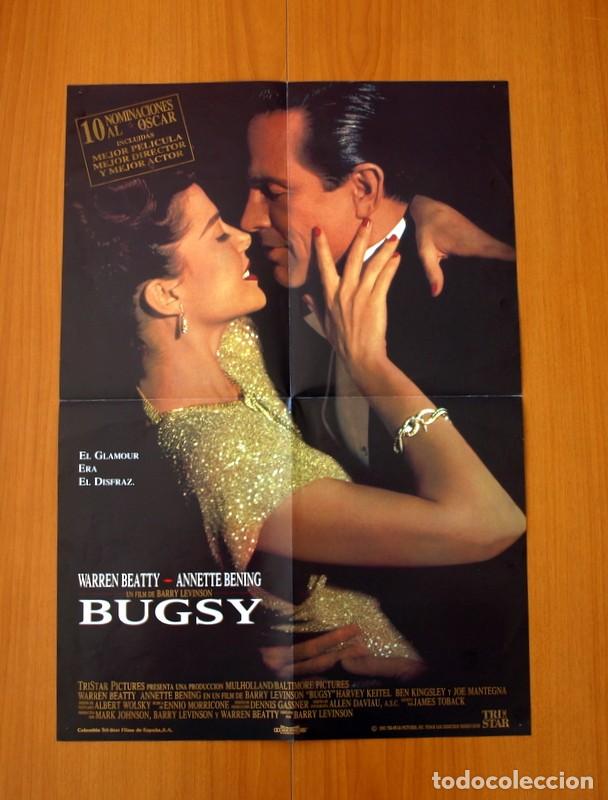 Kino: Bugsy - Warren Beatty y Annette Bening - Cartel tama&ntilde;o 59x41