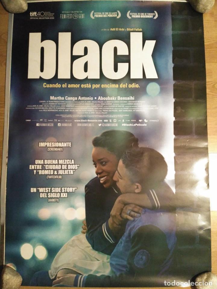 Cinema: Black - aprox 70x100 Cartel ORIGINAL cine (L42)