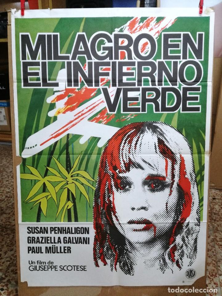 Cinema: MILAGRO EN EL INFIERNO VERDE. SUSAN PENHALIGON, GRAZIELLA GALVANI, PAUL M&Uuml;LLER.