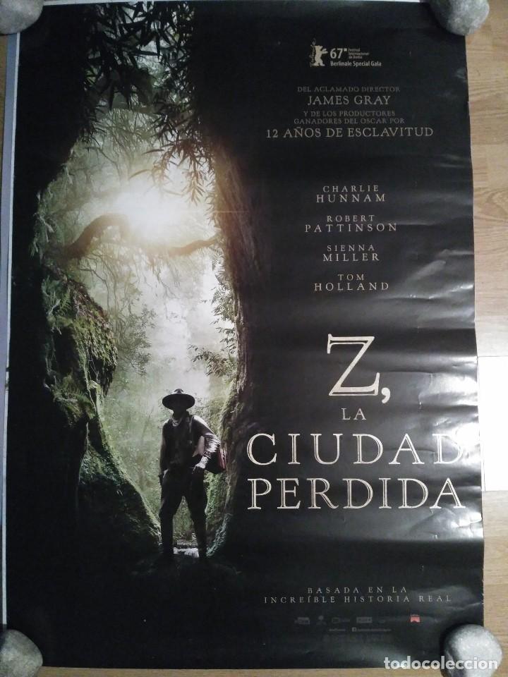 Cinema: Z, la ciudad perdida - aprox 70x100 Cartel ORIGINAL cine (L42)