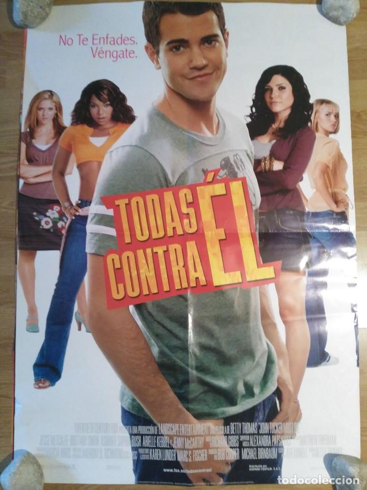 Cinema: Todas contra el - aprox 70x100 Cartel ORIGINAL cine (L43)