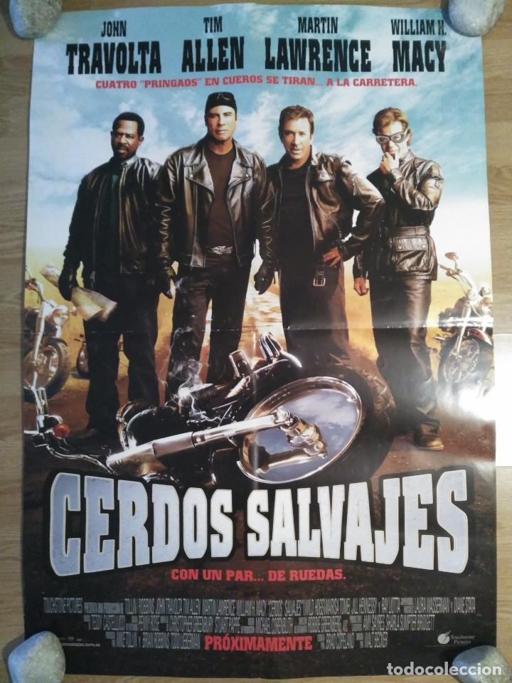 Cinema: Cerdos salvajes - aprox 70x100 Cartel ORIGINAL cine (L43)