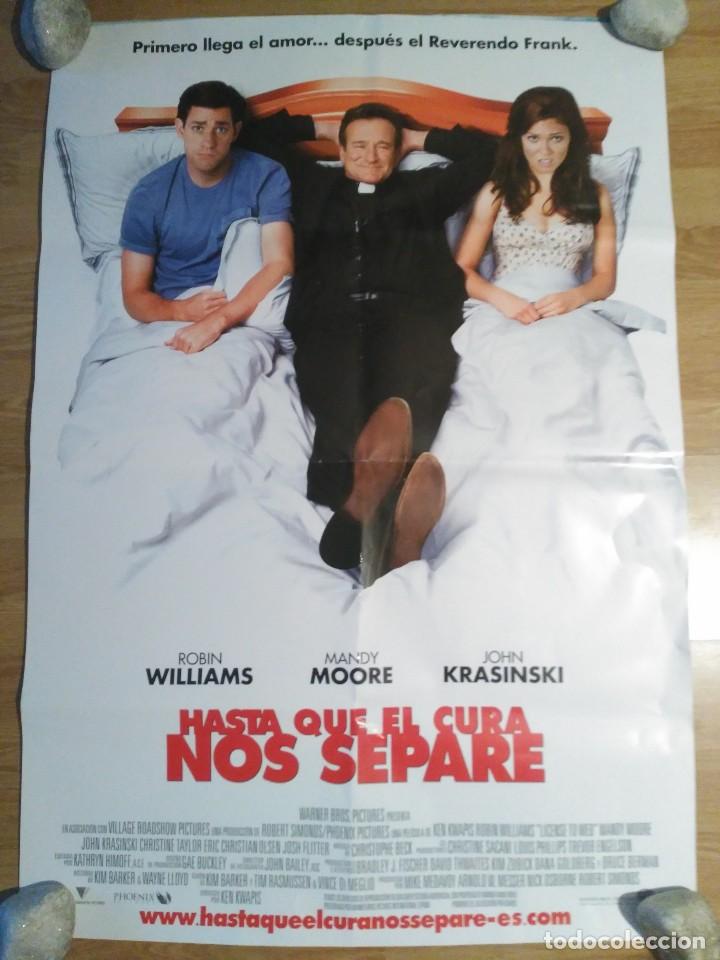 Cinema: Hasta que el cura nos separe - aprox 70x100 Cartel ORIGINAL cine (L43)